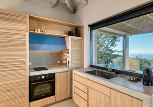 Residence with Private Pool - with Panoramic View, Art Blue Villas