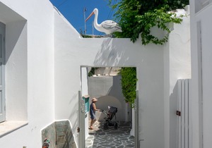 Room 3 @ Pelican Paros in the Old Town!