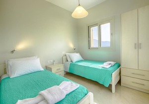 Sofia Apartment 3 - panoramic sea view over the entire bay of Agios Georgios Pagi