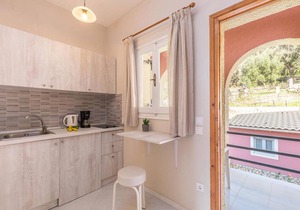Studio Apartments Swimming Pool and sea view on Pelekas Beach