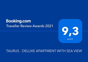 TAURUS - DELUXE APARTMENT WITH SEA VIEW