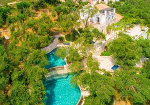 The Olive Press - Agni Bay: Large Private Pool, Walk to Beach, Sea Views, A/C, WiFi, Car Not Require - 231