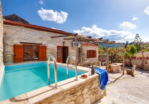 Traditional Home Vereniki With Heated Pool - BY APOKORONAS VILLAS