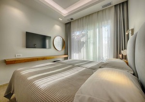 Vistonia Ferienwohnung 4 - direkt am Strand mit Meerblick