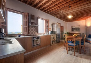 Villa Thalassa 1 | 2 Bedrooms with En-suite | Traditional Lindian Bed |.
