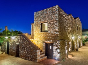 Stone Built Olive Grove Beach Mani | Omales