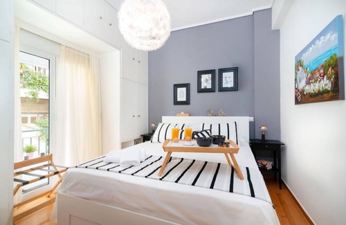 Makrigianni Apartment | 42 m² Apartment ∙ 1 bedroom ∙ 2 guests