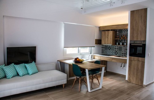 Olympiada Apartment | 60 m² Studio flat ∙ 1 bedroom ∙ 6 guests