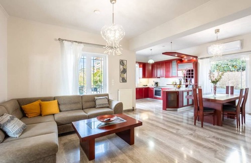 Paralia Vergas House | 80 m² House ∙ 3 bedrooms ∙ 8 guests