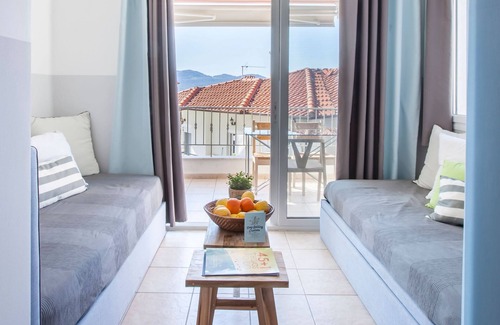 Neos Marmaras Apartment | Alterra Vita Apartments: Apartment with Sea View (sleeps 4)