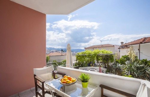 Neos Marmaras Apartment | Alterra Vita Apartments: Apartment with Terrace (Sleeps 4)