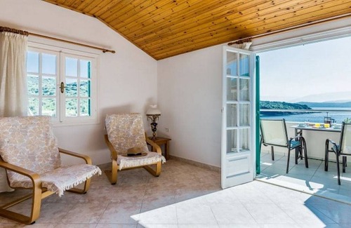 Agios Stefanos Apartment | Anna: Walk to Beach, Sea Views, A/C, WiFi, Car Not Required