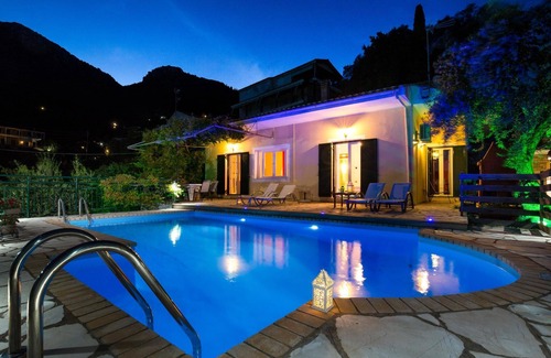 Nisaki Villa | Appealing 2 Bedroom Villa, A/C, Private Pool, Panoramic Sea Views - In Nissaki, just 450m to Beach!