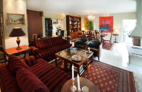 Kolonaki Apartment | Athens Lycabettus Hill Penthouse, Private Roof Garden & Pool