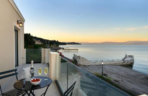 Dafnata Villa | Beachfront Achillion Bay Villa in Corfu