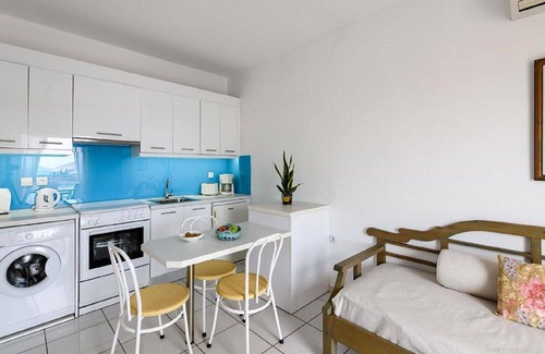 Agios Nikolaos House | Bellevue Suites Apartment 3 with Sea View