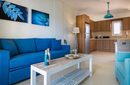 Karavomylos Villa | Deluxe Kefalonia Apartment | Apartment Levanda | 1 Bedroom | Pool | Sea View |.