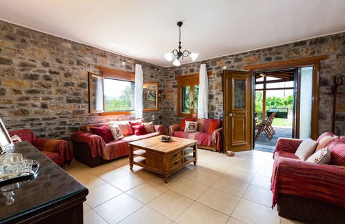 Panormos Villa | Eleutheria Vill, Private pool & Whirlpool, 400m to Panormo sandy beach & shops