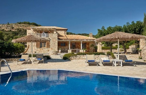 Korithi Villa | Extravagant Zante Villa | Villa Crystal | Great Sea Views | 3 Bedrooms | Agios.