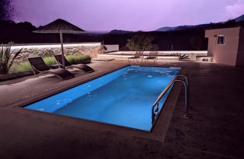 Georgioupolis Apartment | Georgioupoli Studio 2 with a pool and lake views