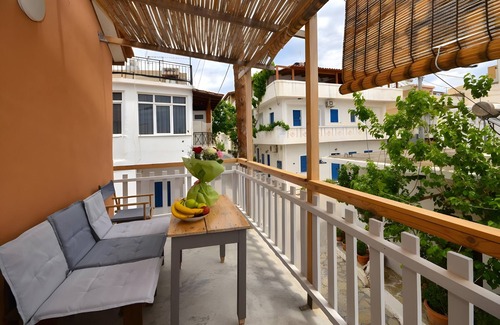 Myrtos Apartment | Holiday Apartment "Kallithea Beach" near Beach with Balcony & Wi-Fi