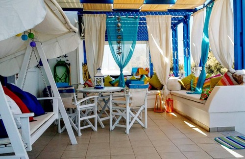 Monolithos House | Homerez - Beautiful house for 6 ppl. with sea view and terrace at Monolithos