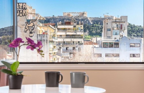 Kerameikos Apartment | Incredible Acropolis View Flat!
