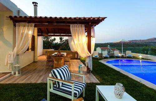 Achlades Villa | Kampos Villa III, Nature Living with Heated Pool, pure elegance, By ThinkVilla