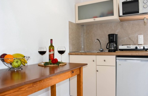 Agia Apartment | Litinas Apartment 12 with pool & balcony with side pool view