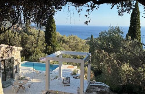 Lakones House | Loulis Villa - Pool, Meerblick, Natur