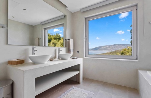 Kilada Villa | Luxurious Villa with Greek breathtaking sea - sunset view and private pool