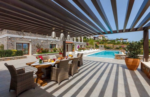 Elounda Villa | Marvelous Crete Villa | 5 Bedrooms | Villa Marvel | Private Pool & Jacuzzi |.