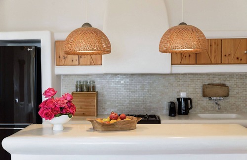 Faros Armenistis Villa | My Rental Homes - Villa Joy with sea view, pool equipped with sunbeds and patio