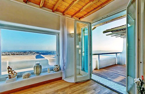 Faros Armenistis Villa | My Rental Homes - Sunkiss Villa with infinity pool and sea view