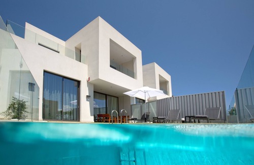 Kato Galatas Villa | New VILLA KATIA, 150 m from Sandy Beach