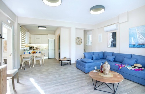 Ag. Georgios Villa | Newly Built 2-Bedroom Villa, A/C, Private Pool, 5 mins walk to Restaurants & Beach in Agios Georgios