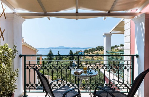 Barbati Villa | Seaview Villa Leana with Private Pool by Konnect, Nisaki