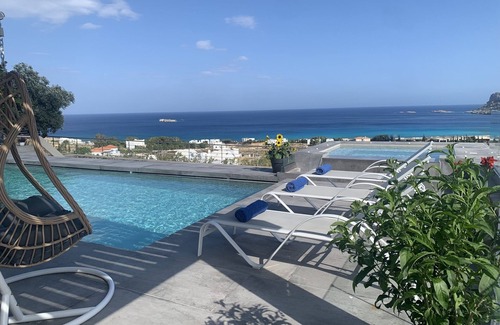 Lindos Villa | Solis Lindos Villa - Heated Pool & Jacuzzi