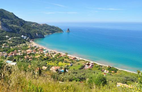 Agios Gordios Apartment | Studio apartments maria with pool in Agios Gordios Beach