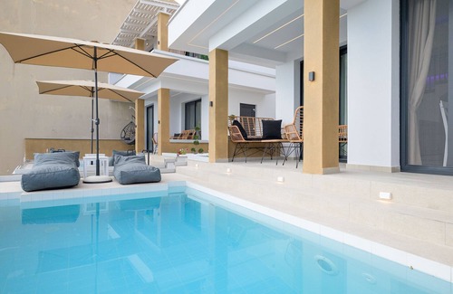 Lygia Villa | Superior Luxury Maisonette Vrachos with Private Pool