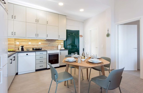 Benitses Villa | Traditional details while in harmony with modern and minimal decoration