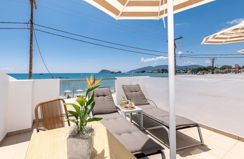 Laganas Apartment | Two-Bedroom Apartment with Veranda