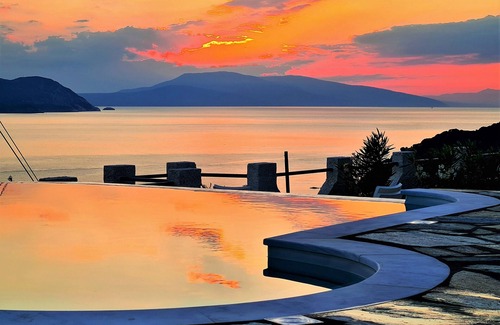 Xanthi Region House | VERONICA house. Infinity panoramic pool. Sea access. Privileged Egean view!