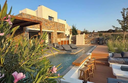 Naxos Villa | Villa Liv, Stunning views, Pool
