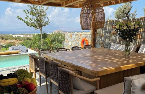 Naxos Villa | Villa Liv, Stunning views, Pool