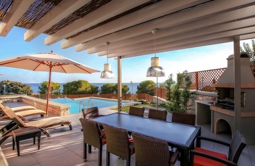Pefkos Villa | Villa Luciana - Private Pool, BBQ, WiFi & AC