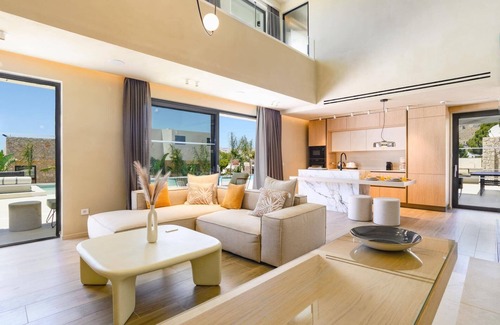 Pefkos Villa | Villa Pefkos Cove by Villa Plus