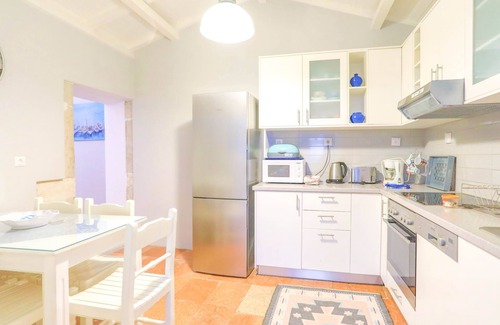 Kavalleraina Villa | Villa Regina: Beautiful stone villa with panoramic sea views located above Agni Bay in Corfu