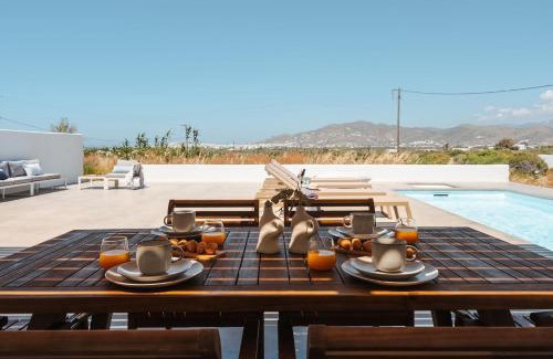 Glinado House | Villa Solena, Brand-New with Pool, Agia Anna Naxos