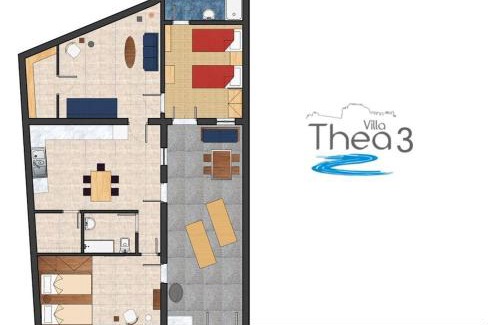 Lindos Villa | Villa Thalassa Suites 3 Modern Comfort Traditional Greek Charm Private Courtyards Steps From Lindos Square & Beach